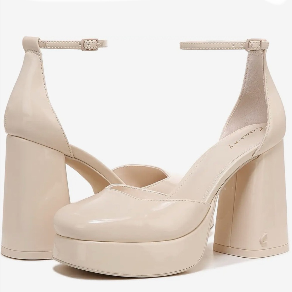 IvoryCircus-SamEdelmanRosaMaryJane Platforms 7.5 new $60